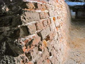 Looking north along the east face of Granville's Bastion
